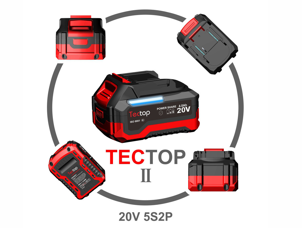 TT2-20V-5S2P-18650-3.0/4.0/5.0/6.0Ah