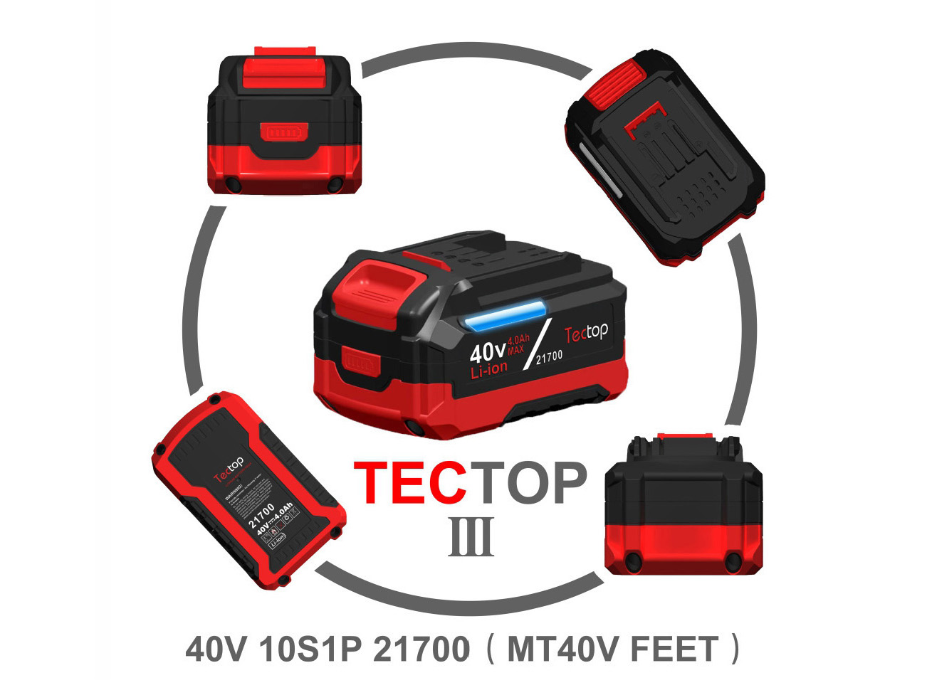 TT3-40V-10S1P-21700-4.0Ah(MT40V FEET)