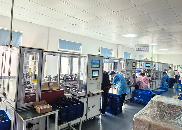 two automated production lines