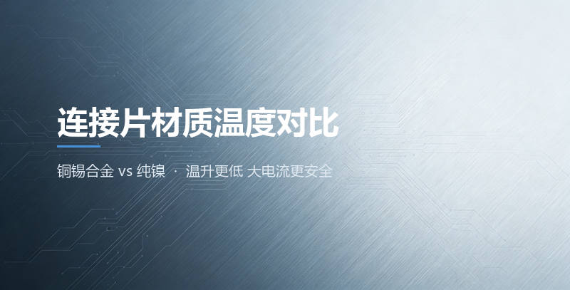 连接片材质温度对比